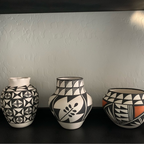 Other - SOLD Set of Three Acoma Pottery